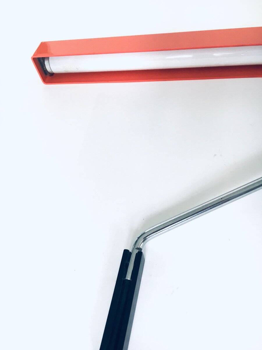 German design swing arm mounted desk lamp from AEG, 1970s