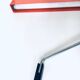 German design swing arm mounted desk lamp from AEG, 1970s