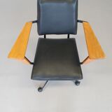 Very rare Velca Legnano office chair 1950s