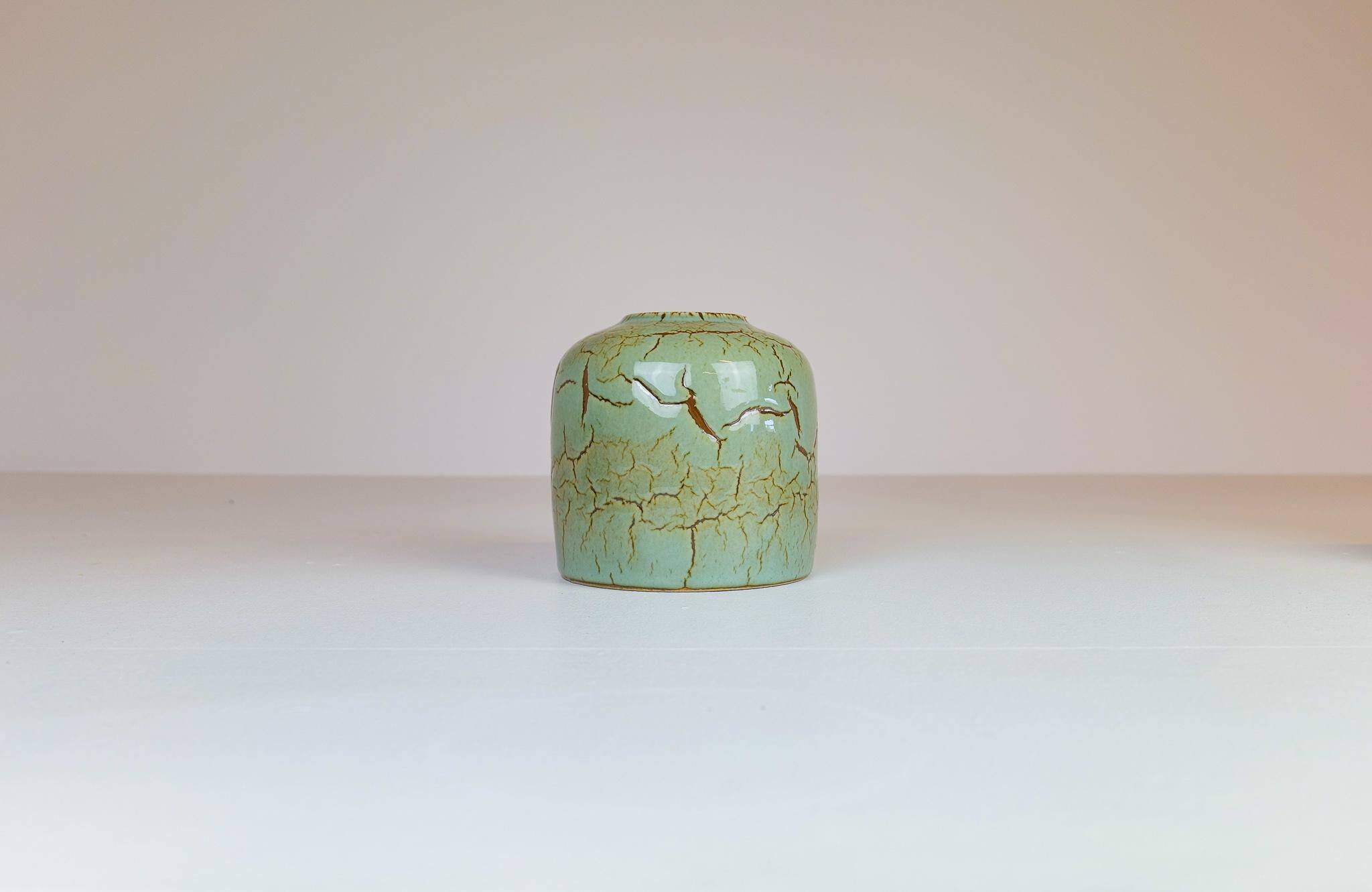 Unique pieces in modern mid-century ceramics by Carl-Harry Stålhane, Rörstrand, Sweden.