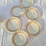 Tasses porcelaine opaque Gien début Xxieme