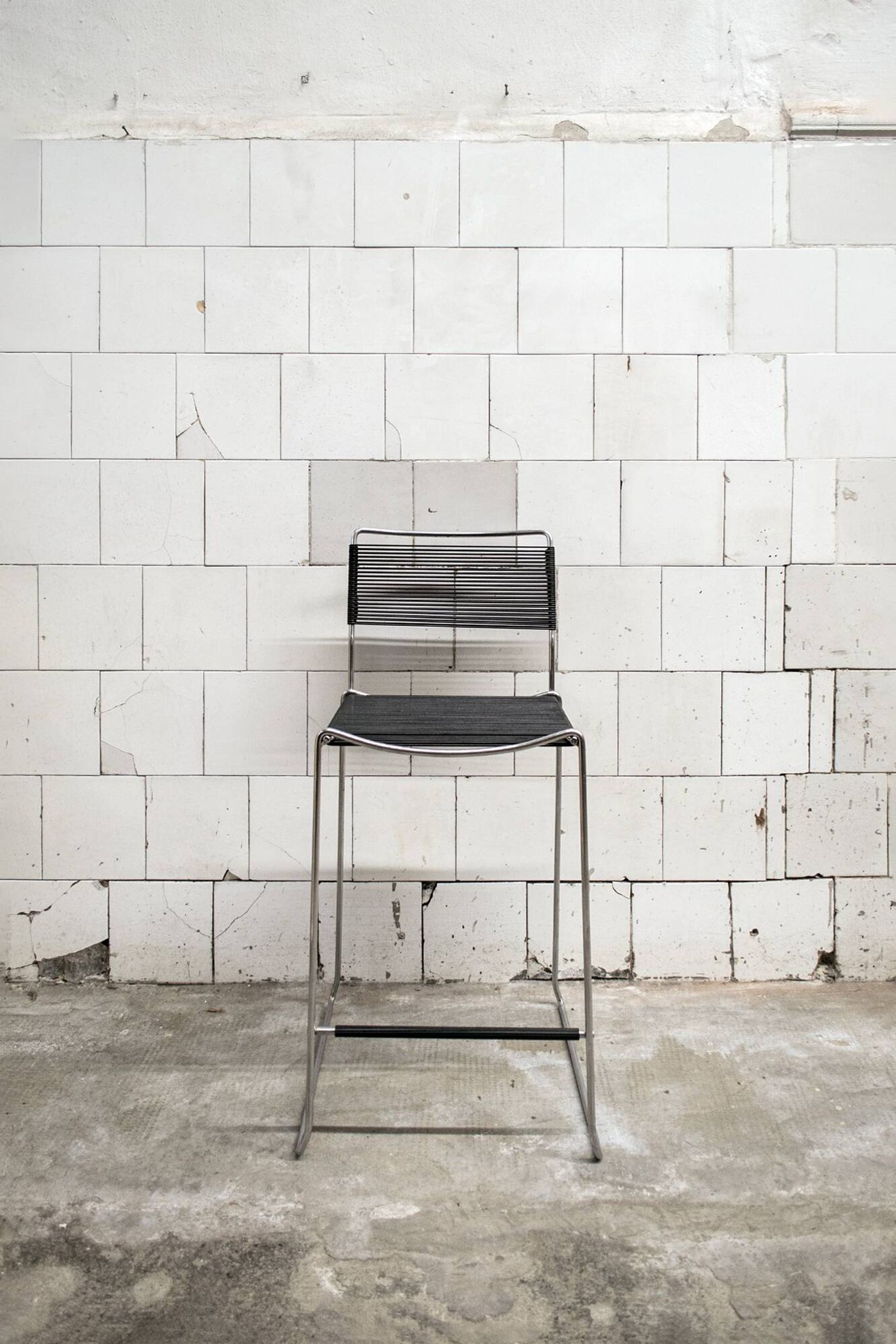 Tabouret Spaghetti 164 par Giandomenico Belotti pour Alias, 1979