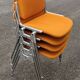 Series of 4 DSC chairs by Giancarlo Piretti for Anomina Castelli design
