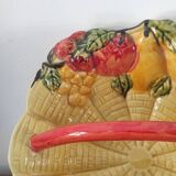 Vintage Barbotine Basket