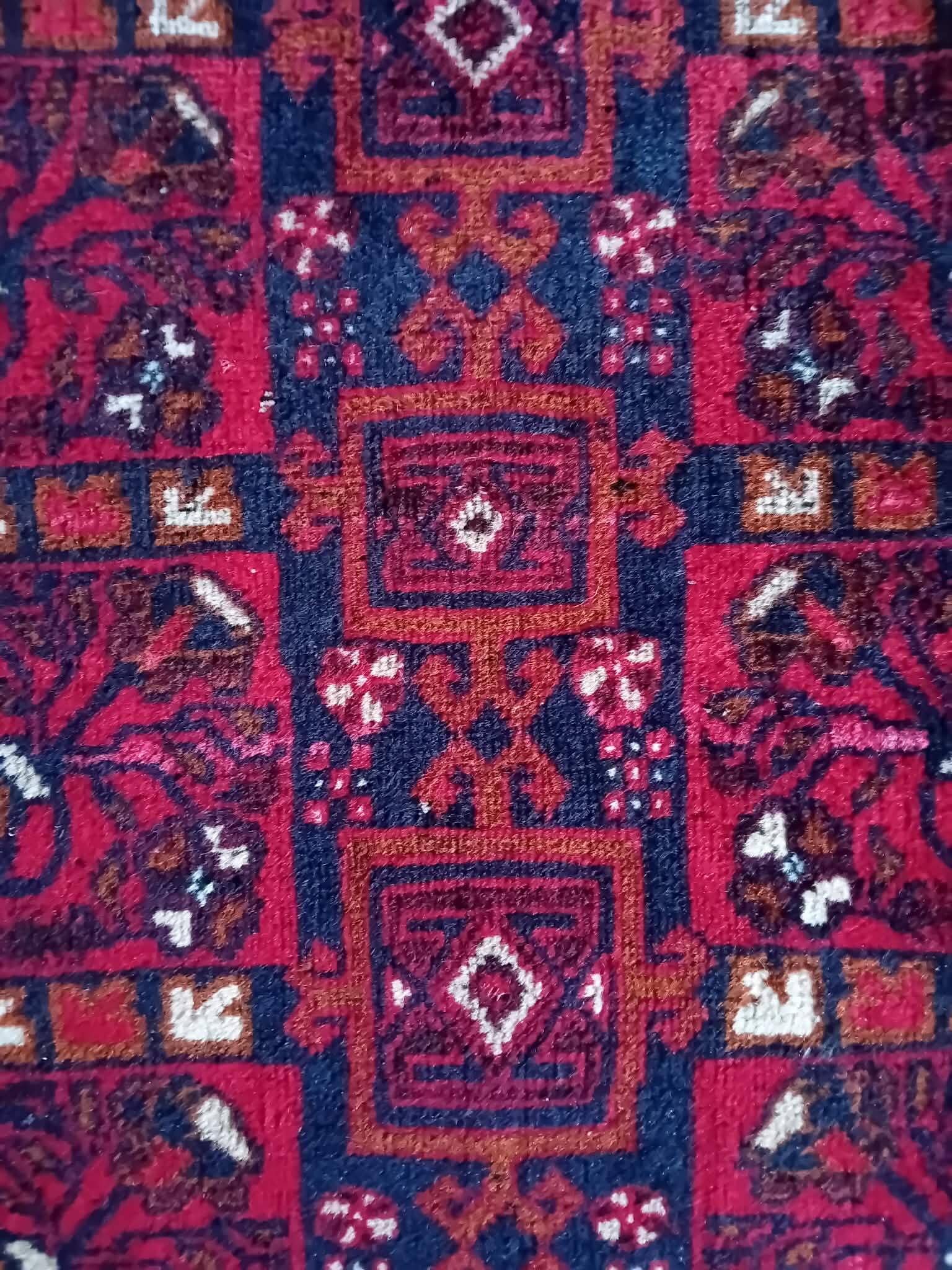 Handmade Belouch Persian rug 172x87cm