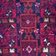 Handmade Belouch Persian rug 172x87cm