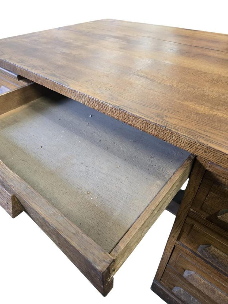 Vintage solid wood desk