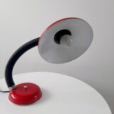 vintage lamp Delmas red
