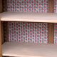 Parisian glazed wardrobe 1930 raw wood