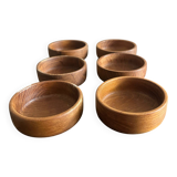 teak bowls from the 70s