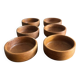 teak bowls from the 70s