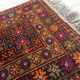 Small oriental wool rug - 80 x 46cm