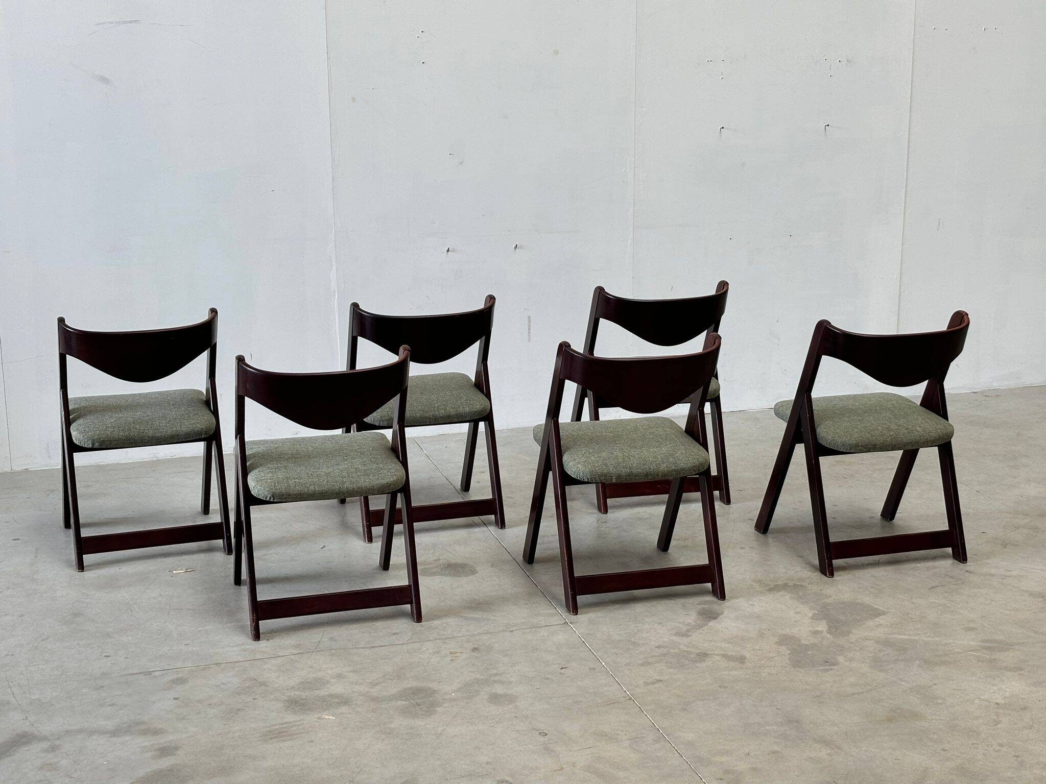 Mid century  italian dining chairs, 1960s