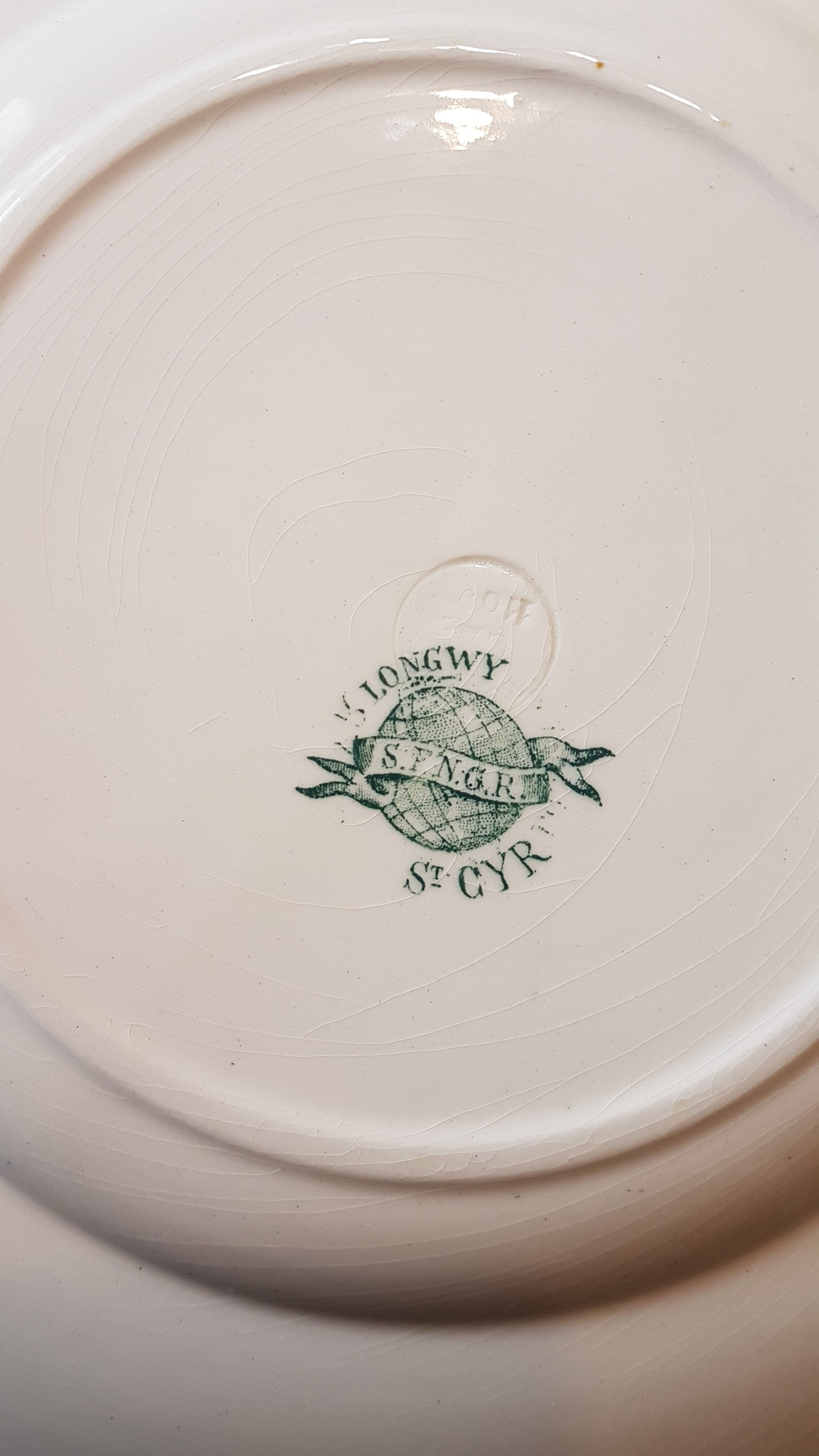 Old plate