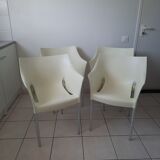Set of 4 armchairs Dr NO design Philippe Starck for Jkartell
