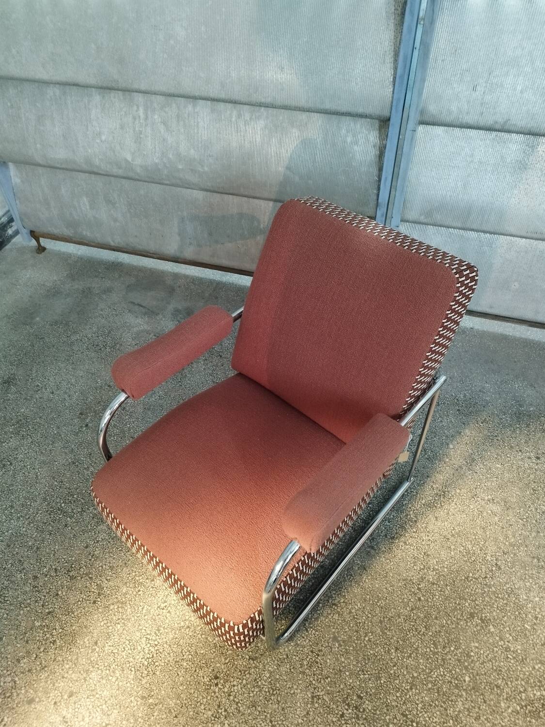 Tubular Bauhaus armchair