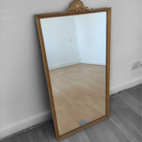 Large brass mirror 50x88cm