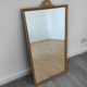 Large brass mirror 50x88cm