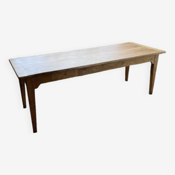 Oak farm table 220 cm