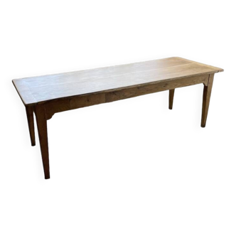 Table de ferme en chêne 220 cm