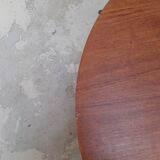 Round Scandinavian coffee table
