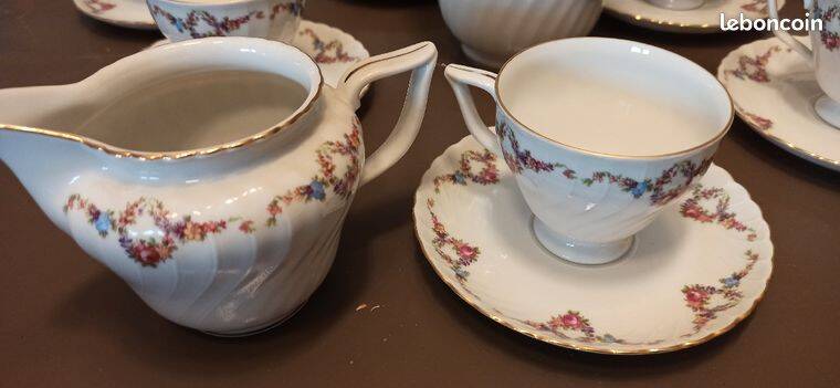 Bavarian porcelain coffee service