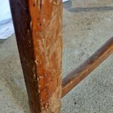 Table de ferme savoyarde rabattable