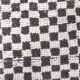 9x10 Checkered Brown White Moroccan Rug, 268x298Cm