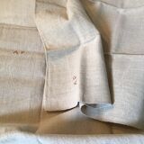 Pair of small hemp farm tablecloths