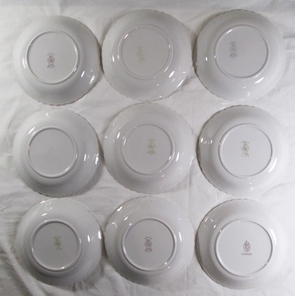9 KG Lunéville earthenware plates