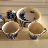 Coffee cups and saucers porcelain Royal Copenhagen