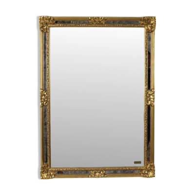 Miroir Deknudt à bords biseautés classiques, style baroque, 95 cm