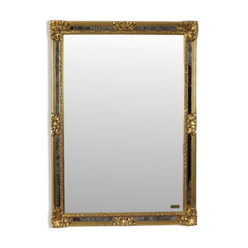 Miroir Deknudt à bords biseautés classiques, style baroque, 95 cm