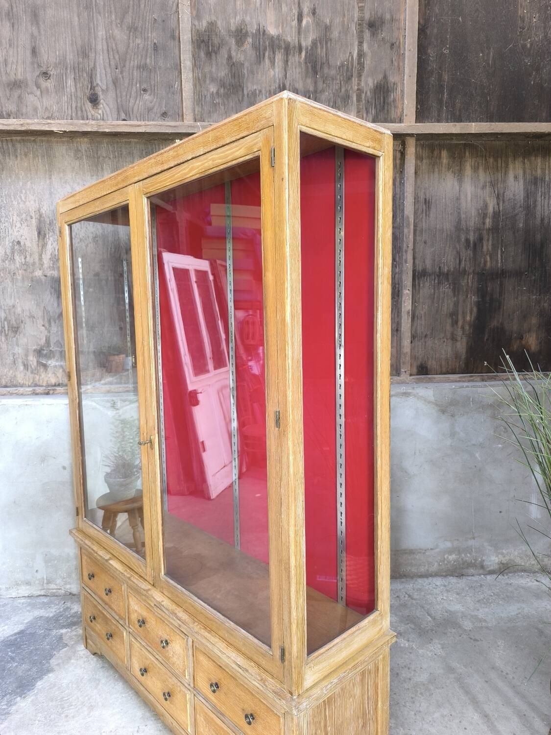 1950s trade furniture display case