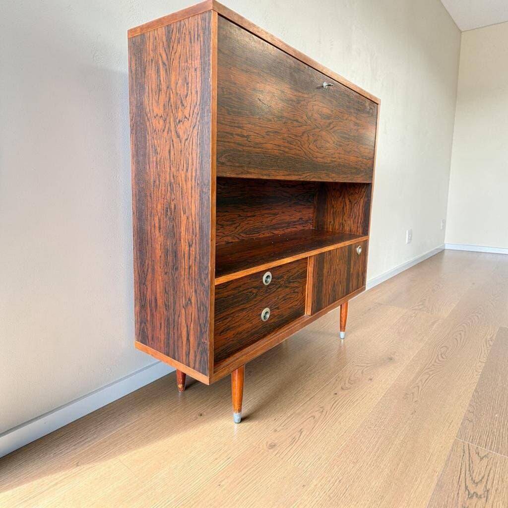 Commode/armoire/buffet vintage en palissandre