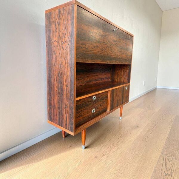 Commode/armoire/buffet vintage en palissandre