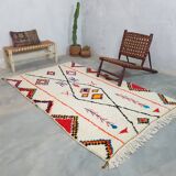 Moroccan Berber rug 242 x 146 cm Azilal wool rug