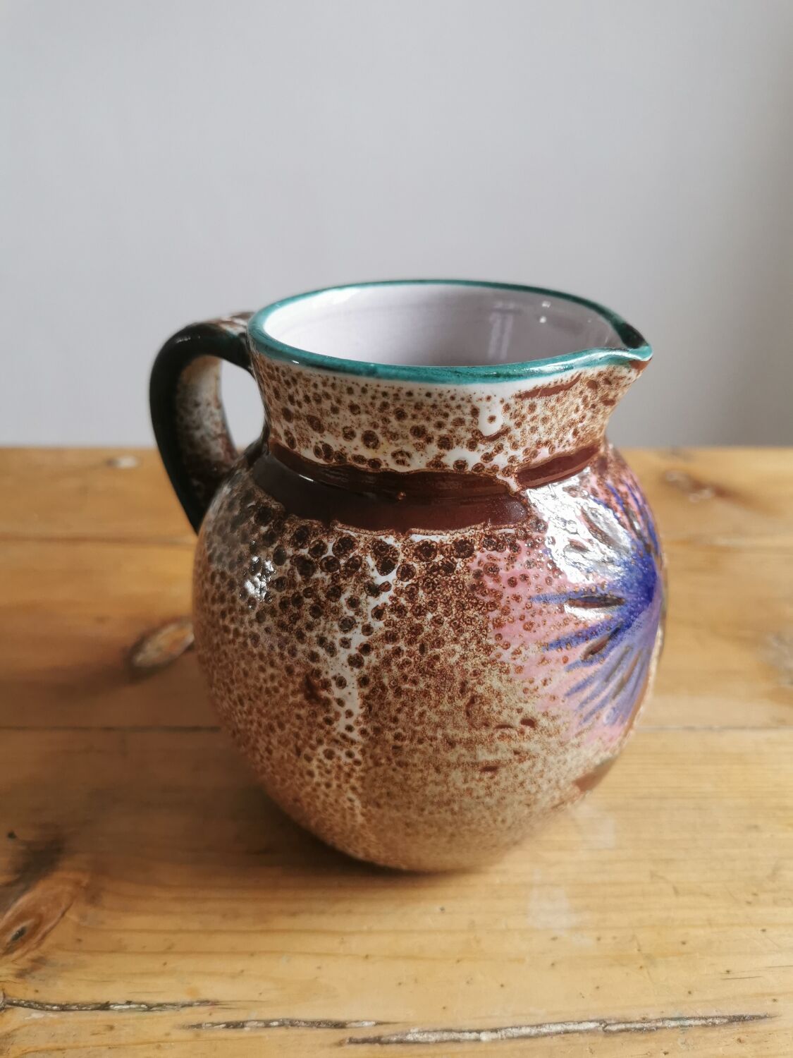 Vallauris ceramic pitcher