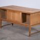 Freestanding Oak Desk attributed to Henning Kjærnulf, Denmark, 1960s