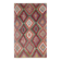 6x10 Green & Red Tribal Vintage Kilim Rug, 199x320Cm