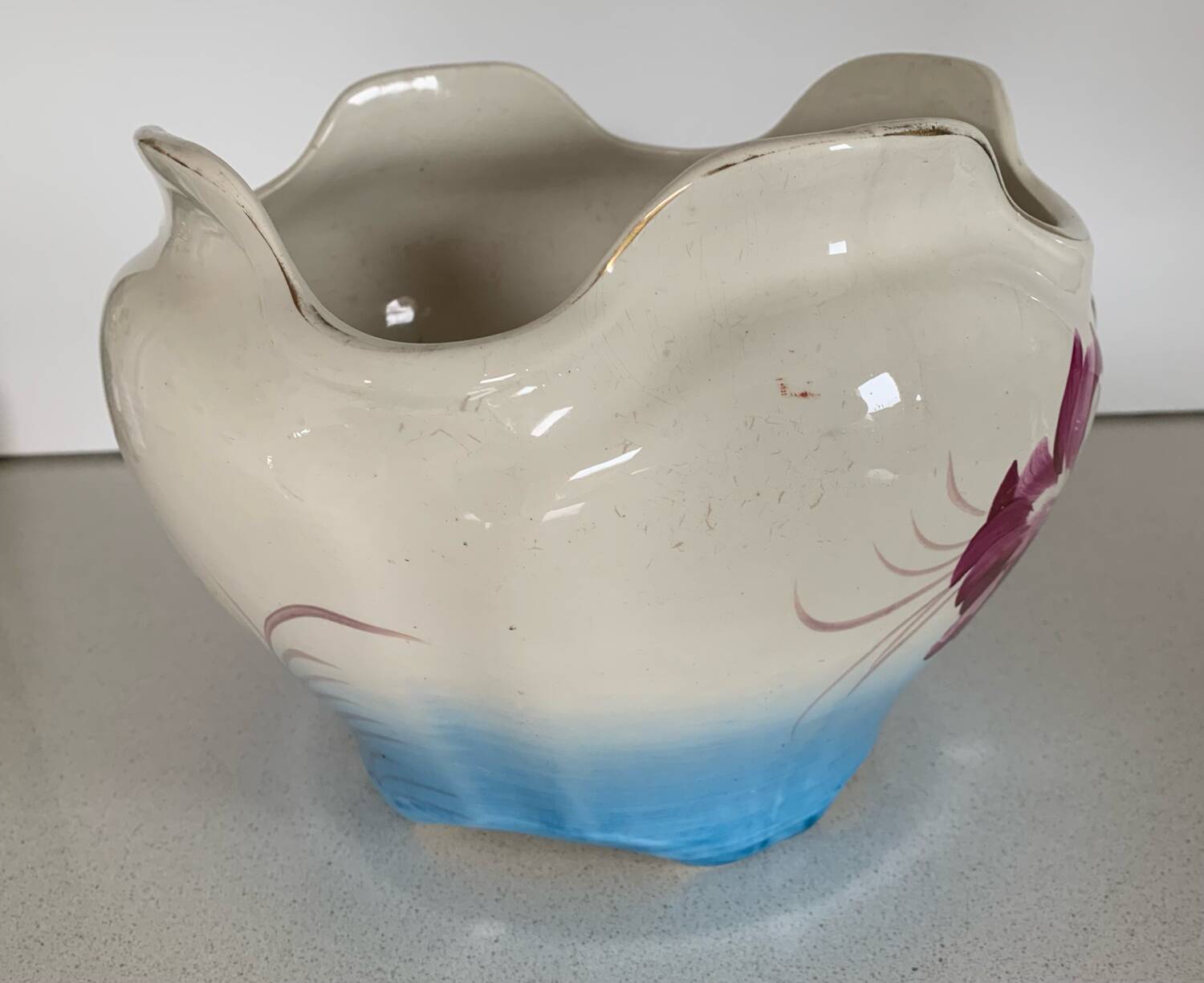 Earthenware flowerpot