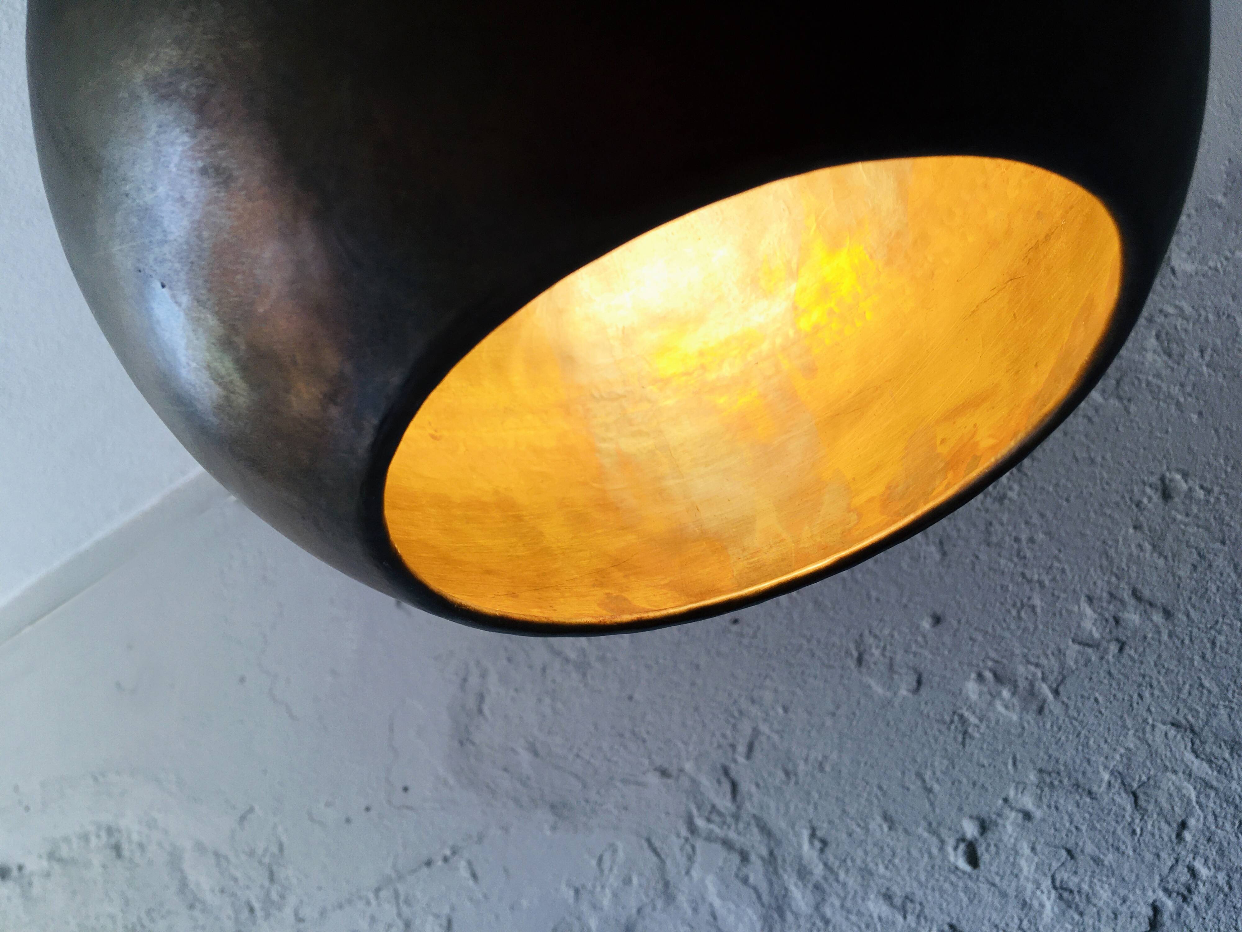 Brass Lamp, Italy 1950s