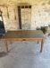 Table peinte à la main