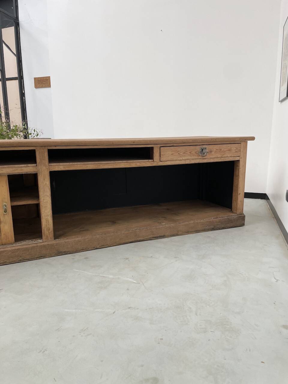 XXL oak and pine counter 350cm