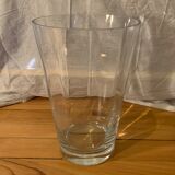 Vase en cristal facetté