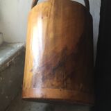 Wooden bucket with handle