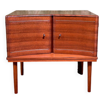 Mid century retro vintage teak small cabinet 1960