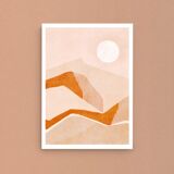 Artwork “Desert view” A3