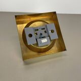 Rare Brass Pop Art Metal Wall Light by Klaus Hempel for Kaiser Leuchten, 1970s