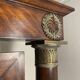 Psyche Empire 19th mahogany and gilded bronzes